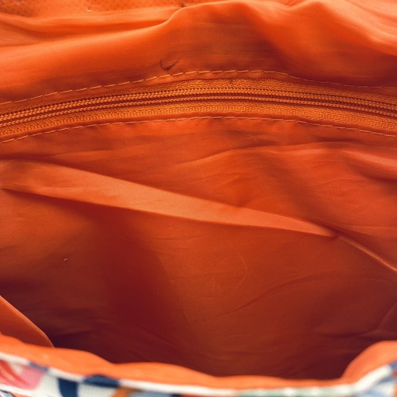 Lily Bloom Floral Crossbody Purse Bag Multi Pockets Flap Over Snap & Zip Closure - Picture 10 of 16